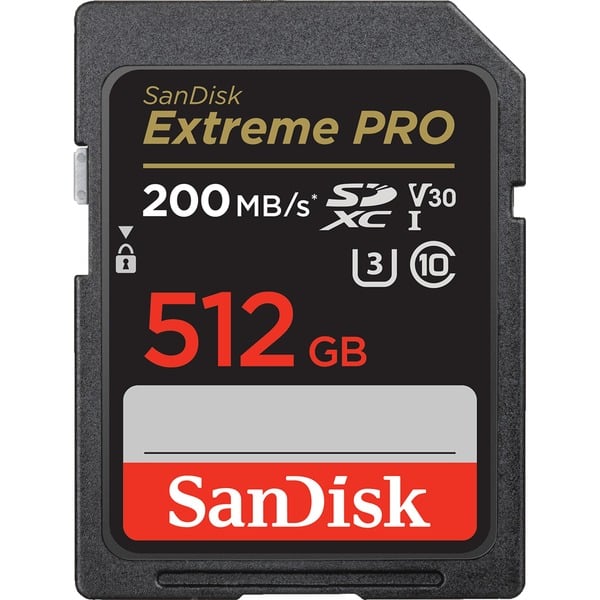 SanDisk Extreme PRO 512 GB SDXC, Speicherkarte - SanDisk
