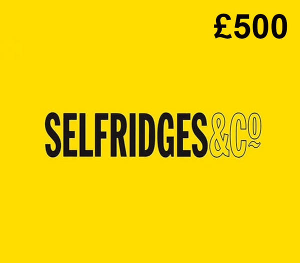 Selfridges £500 Gift Card