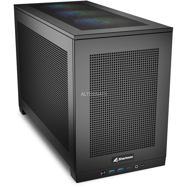 Sharkoon REBEL C20 ITX RGB, Tower-Gehäuse - Sharkoon - vue 4
