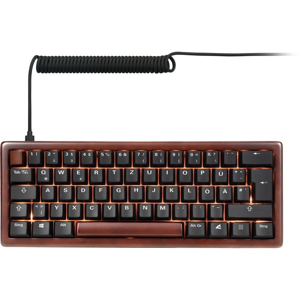 Sharkoon SKILLER SGK50 S4 Gen2 Wood PBT, clavier gaming - Sharkoon - vue 3