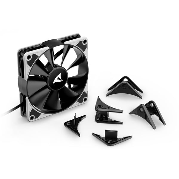 Sharkoon Sharkoon SilentStorm BW120 PWM Fan, Gehäuselüfter - Sharkoon - vue 4