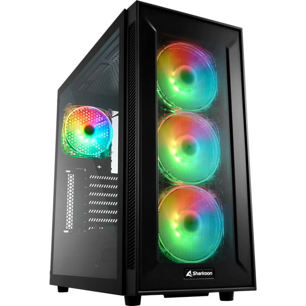 Sharkoon TG6M RGB, Tower-Gehäuse - Sharkoon