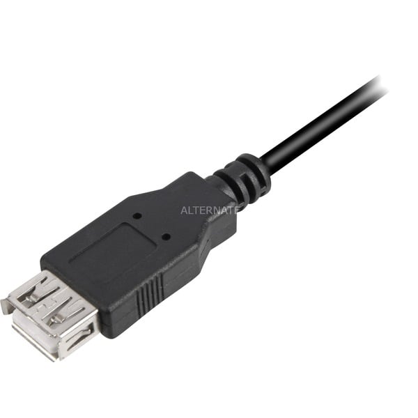 (€ 2,10 / 1 m) Sharkoon USB 2.0 Verlängerungskabel, USB-A Stecker > USB-A Buchse - Sharkoon - vue 3