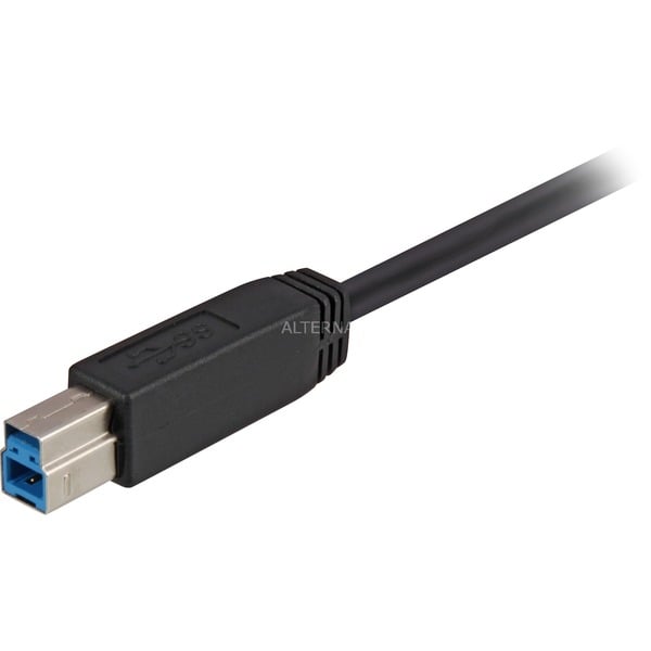 Sharkoon USB 3.2 Gen 1 câble, USB-A Stecker > USB-B Stecker - Sharkoon - vue 3