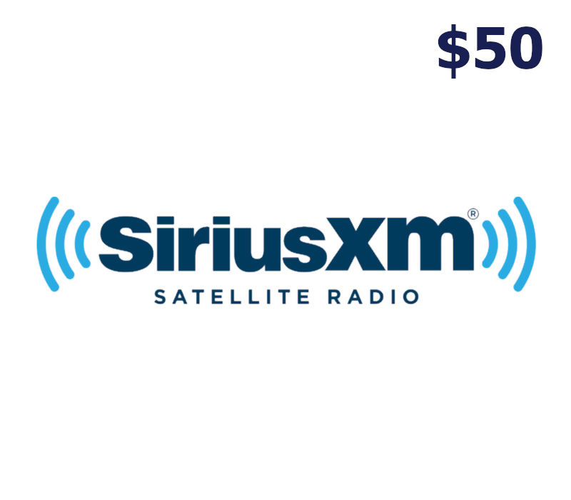 SiriusXM $50 Gift Card