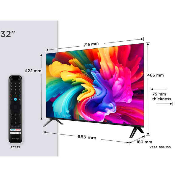 TCL 32SF560, QLED-Fernseher - TCL - vue 2