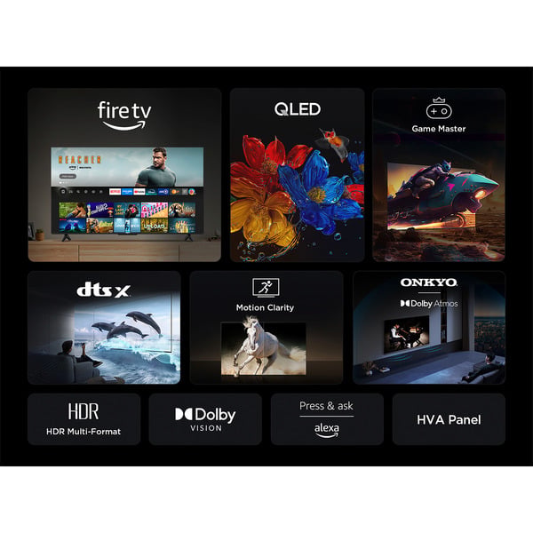 TCL 43T6C, QLED-Fernseher - TCL - vue 6
