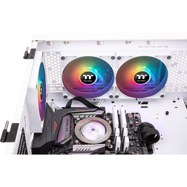 Thermaltake CT120 ARGB Sync PC Cooling Fan White, Gehäuselüfter - Thermaltake - vue 11