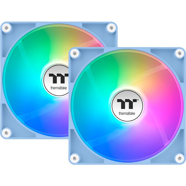 Thermaltake CT120 Reverse ARGB Sync PC Cooling Fan Hydrangea Blue, Gehäuselüfter - Thermaltake