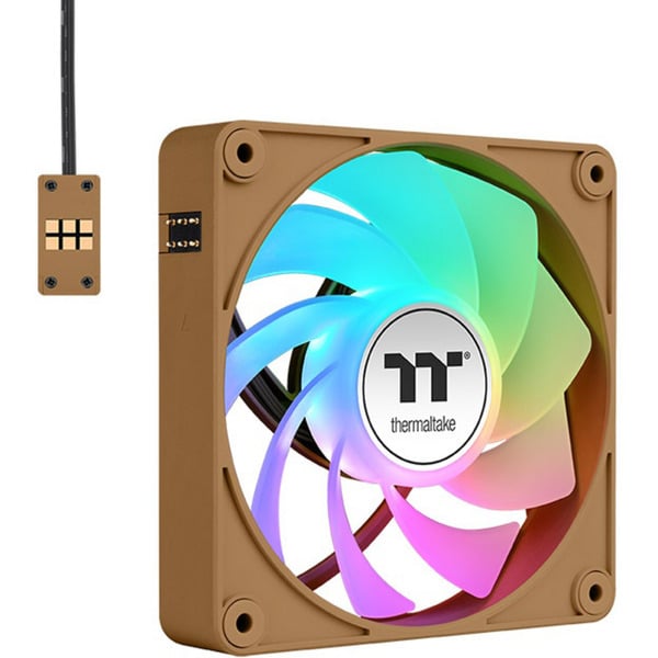 Thermaltake CT140 EX Reverse ARGB Sync PC Cooling Fan Gravel Sand, Gehäuselüfter - Thermaltake - vue 3