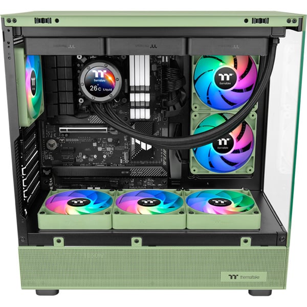 Thermaltake CT140 Reverse ARGB Sync PC Cooling Fan Matcha Green, Gehäuselüfter - Thermaltake - vue 12