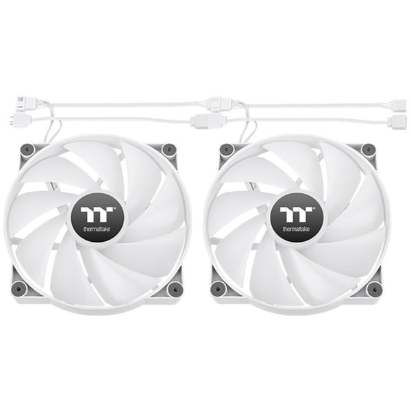 Thermaltake CT200 ARGB Sync PC Cooling Fan White (Single Pack), Gehäuselüfter - Thermaltake - vue 5