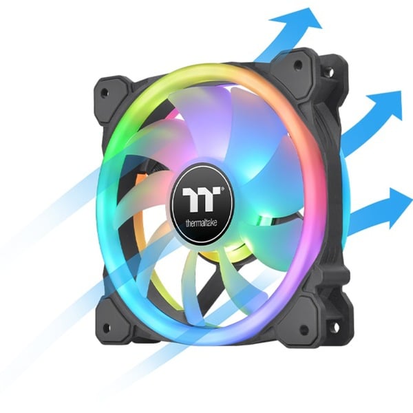 Thermaltake SWAFAN 14 RGB 140x140x25, Gehäuselüfter - Thermaltake - vue 2