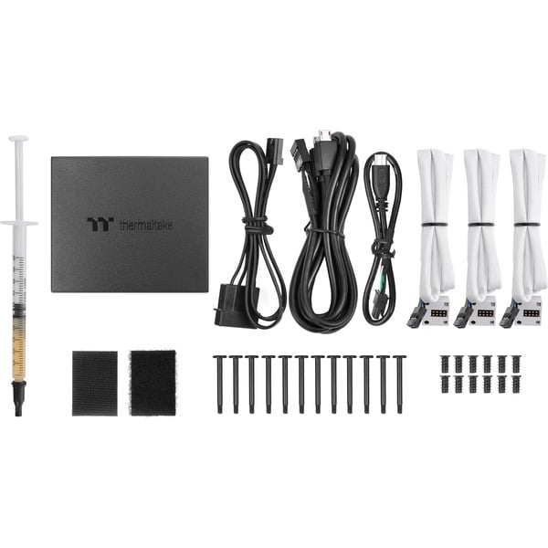 Thermaltake SWAFAN EX12 RGB PC Cooling Fan White TT Premium Edition, Gehäuselüfter - Thermaltake - vue 15