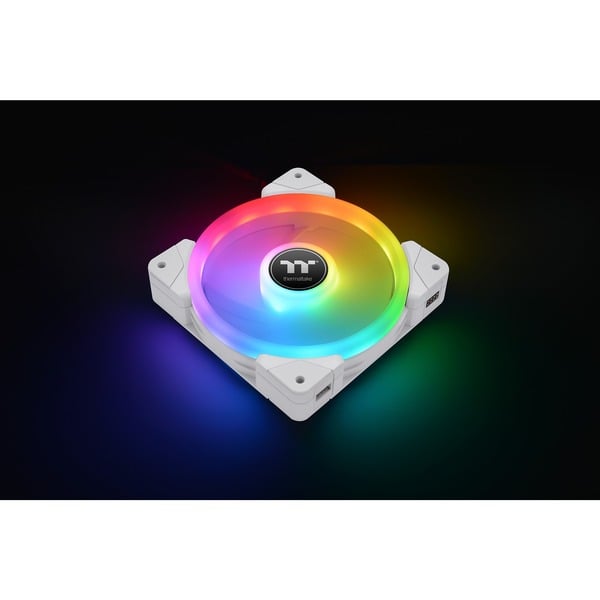 Thermaltake SWAFAN EX12 RGB PC Cooling Fan White TT Premium Edition, Gehäuselüfter - Thermaltake - vue 16