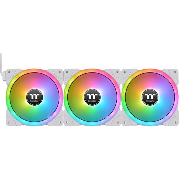 Thermaltake SWAFAN EX12 RGB PC Cooling Fan White TT Premium Edition, Gehäuselüfter - Thermaltake - vue 10