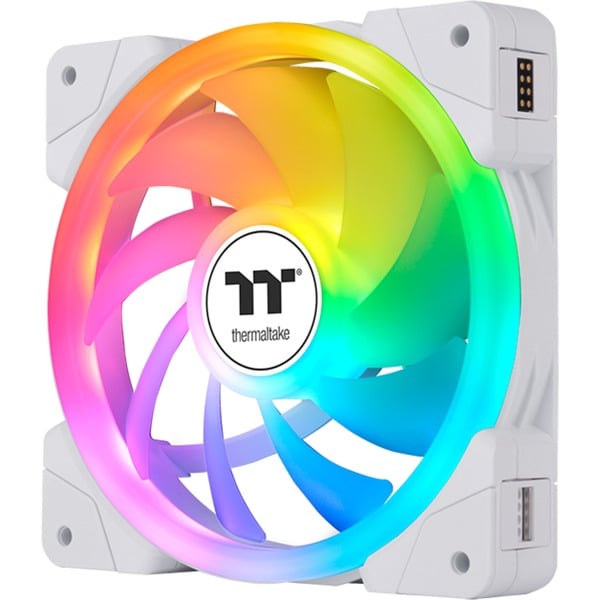 Thermaltake SWAFAN EX14 ARGB Sync PC Cooling Fan White TT Premium Edition, Gehäuselüfter - Thermaltake - vue 2