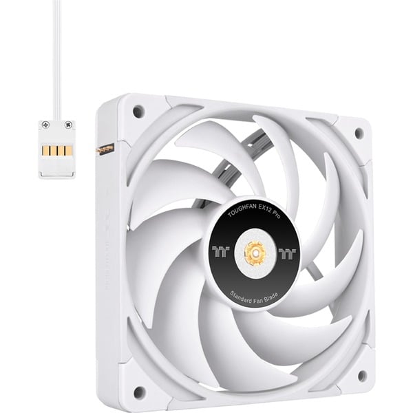 Thermaltake TOUGHFAN EX12 Pro White – Swappable Edition, Gehäuselüfter - Thermaltake - vue 2