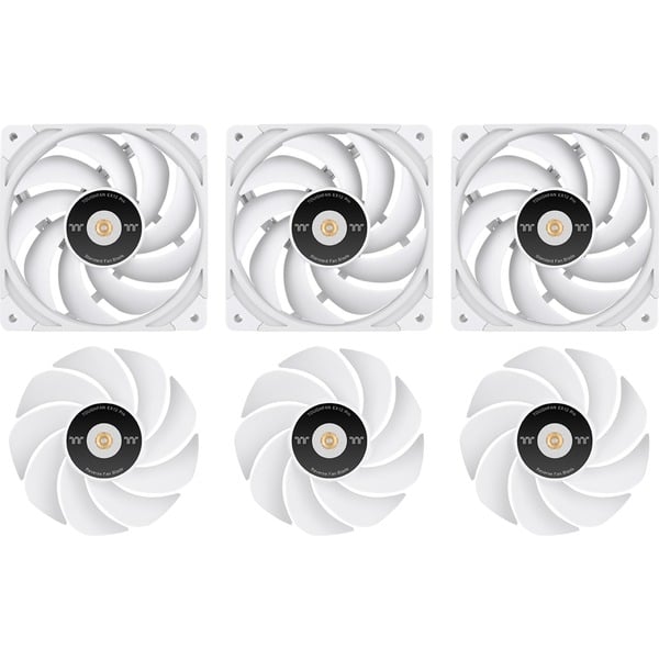 Thermaltake TOUGHFAN EX12 Pro White – Swappable Edition, Gehäuselüfter - Thermaltake - vue 13