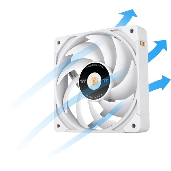 Thermaltake TOUGHFAN EX12 Pro White – Swappable Edition, Gehäuselüfter - Thermaltake - vue 14