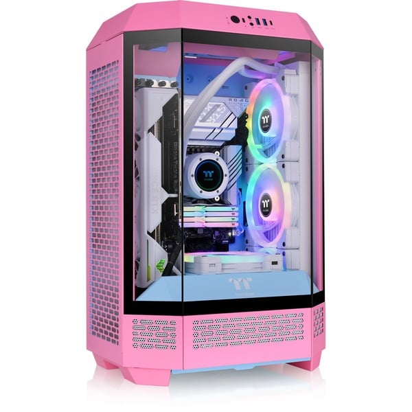 Thermaltake The Tower 300 Bubble Pink, Tower-Gehäuse - Thermaltake - vue 12