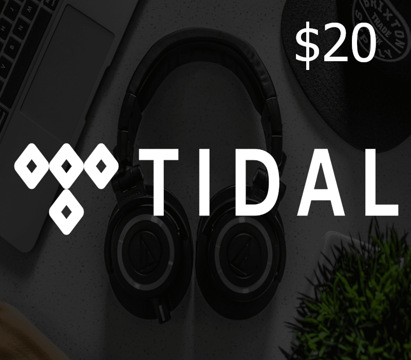 TIDAL $20 Gift Card