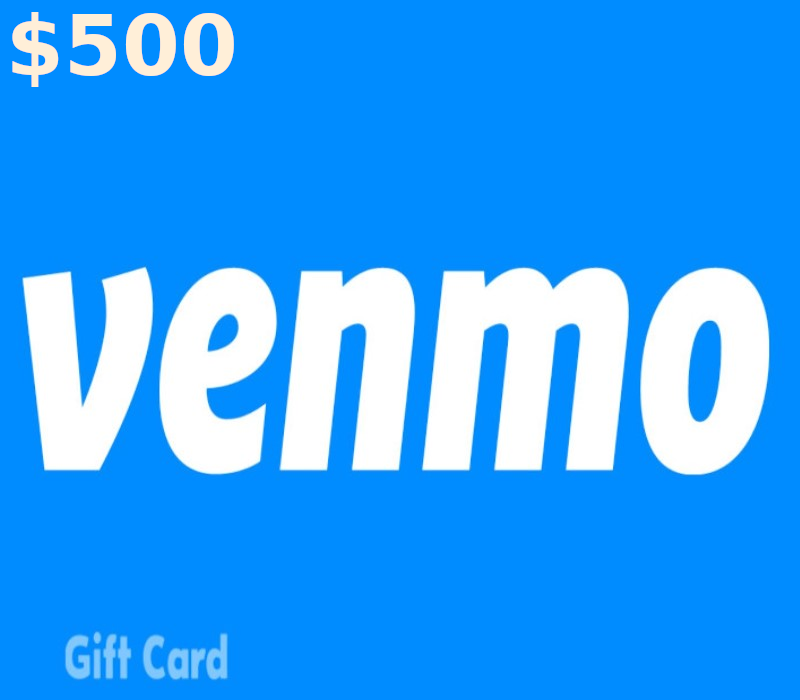 Venmo USD 500 Gift Card