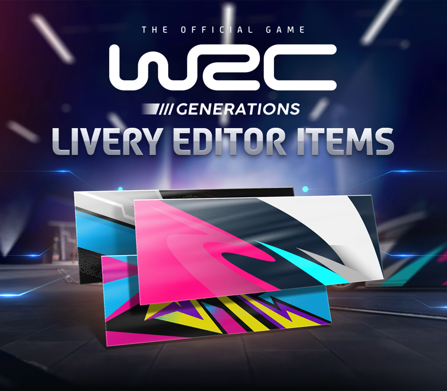 WRC Generations - Livery editor extra items DLC