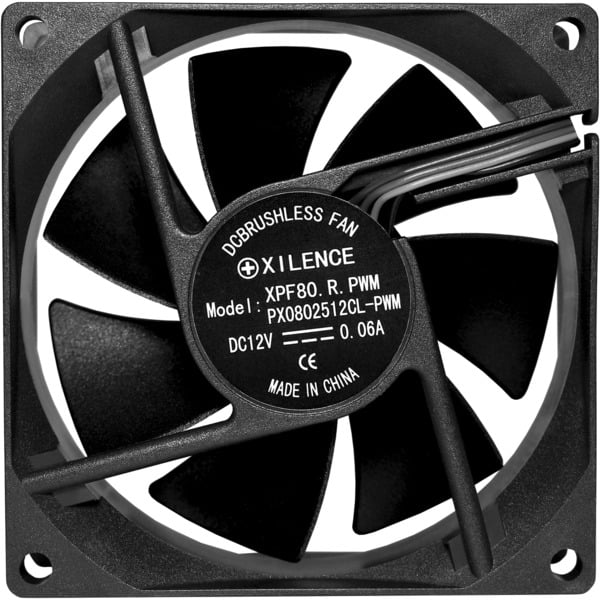 Xilence Performance C PWM Serie 80x80x25, Gehäuselüfter - Xilence - vue 4