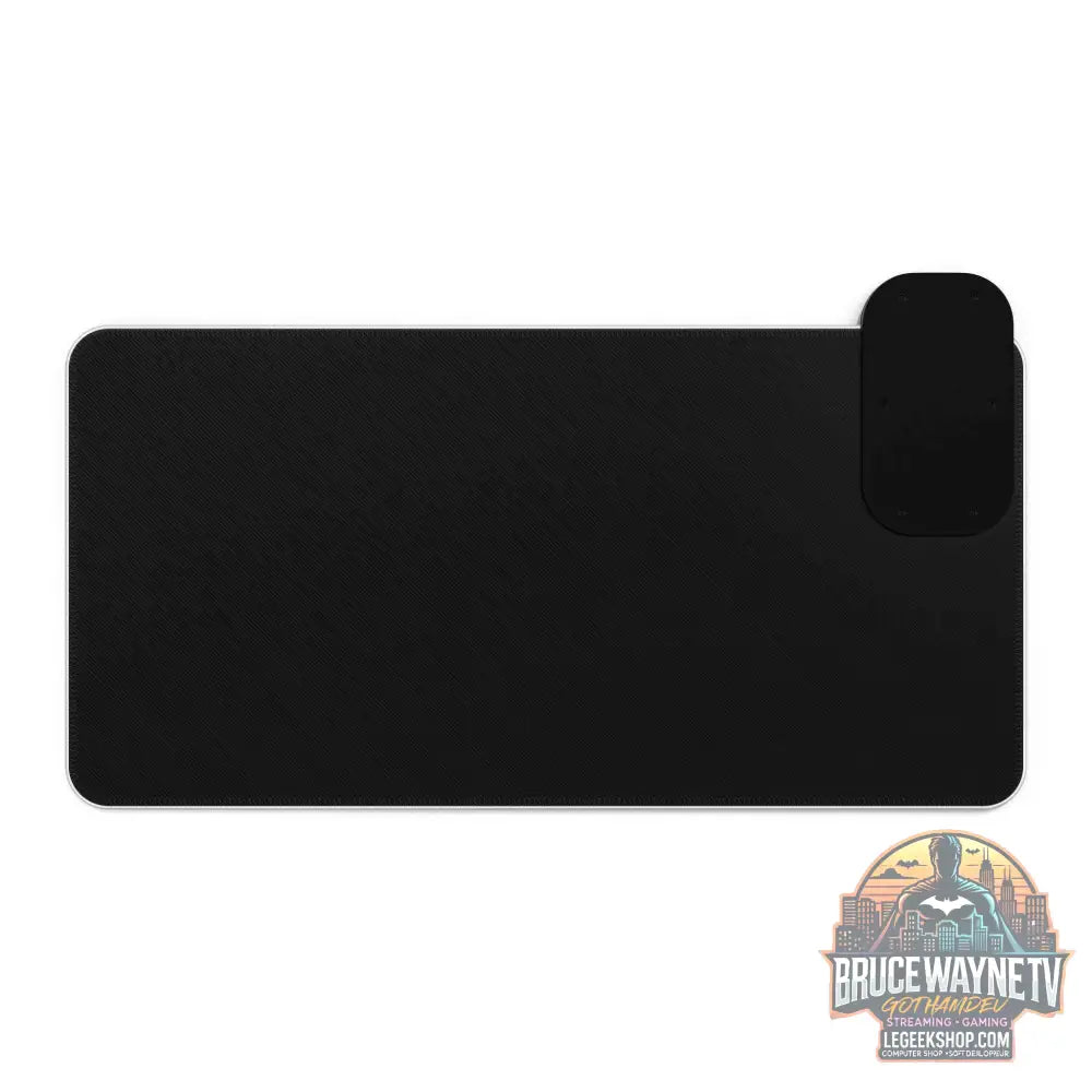 LED Gaming Mouse Pad avec Design Futuriste et Charge Sans Fil - Legeekshop