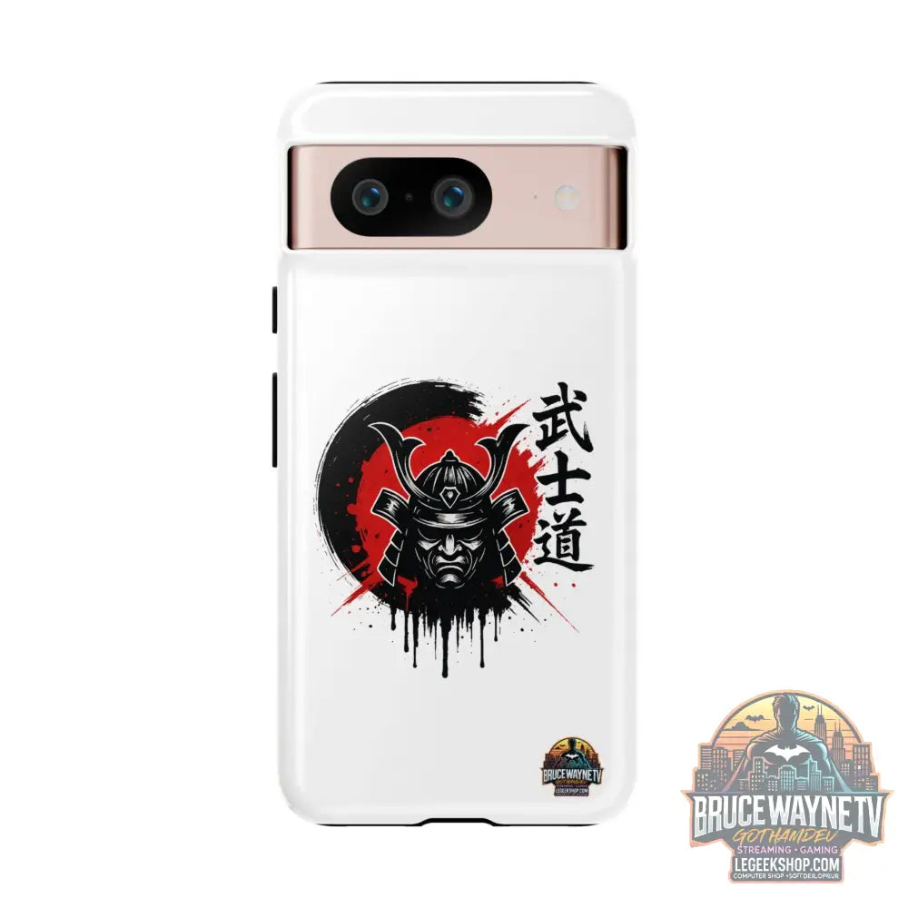 📱 samurai phone case – coque renforcée Pixel & Galaxy 📱 - Google Pixel 8 / Glossy - Phone Case