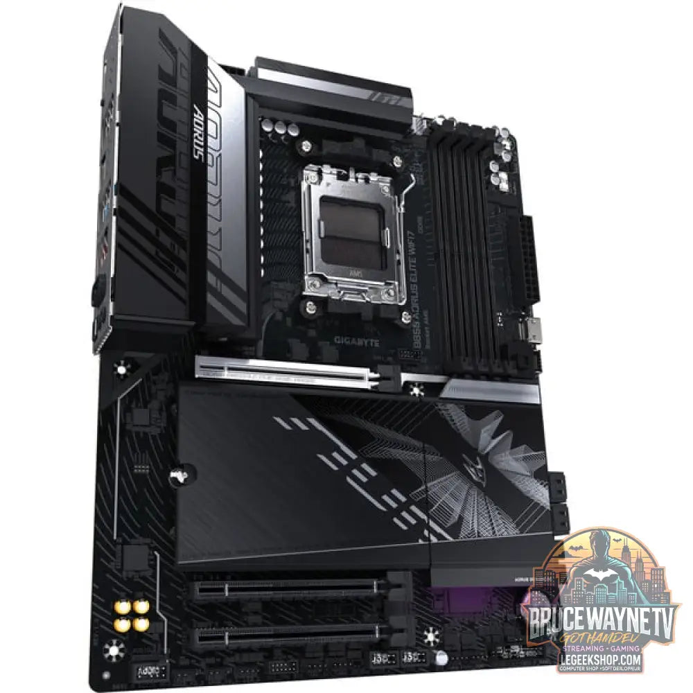 AMD Upgrade Ryzen™ 5 7500X3D + B850 AORUS ELITE WiFi7 + 32GB 6000-30, kit upgrade PC - ALTERNATE - vue 3