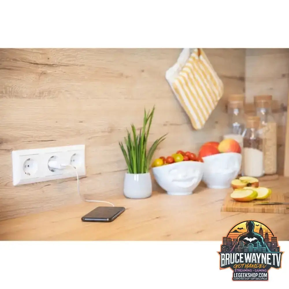 Ansmann Home Charger HC105, Ladegerät weiß, intelligente Ladesteuerung, Multisafe-Technologie - Ansmann - vue 9