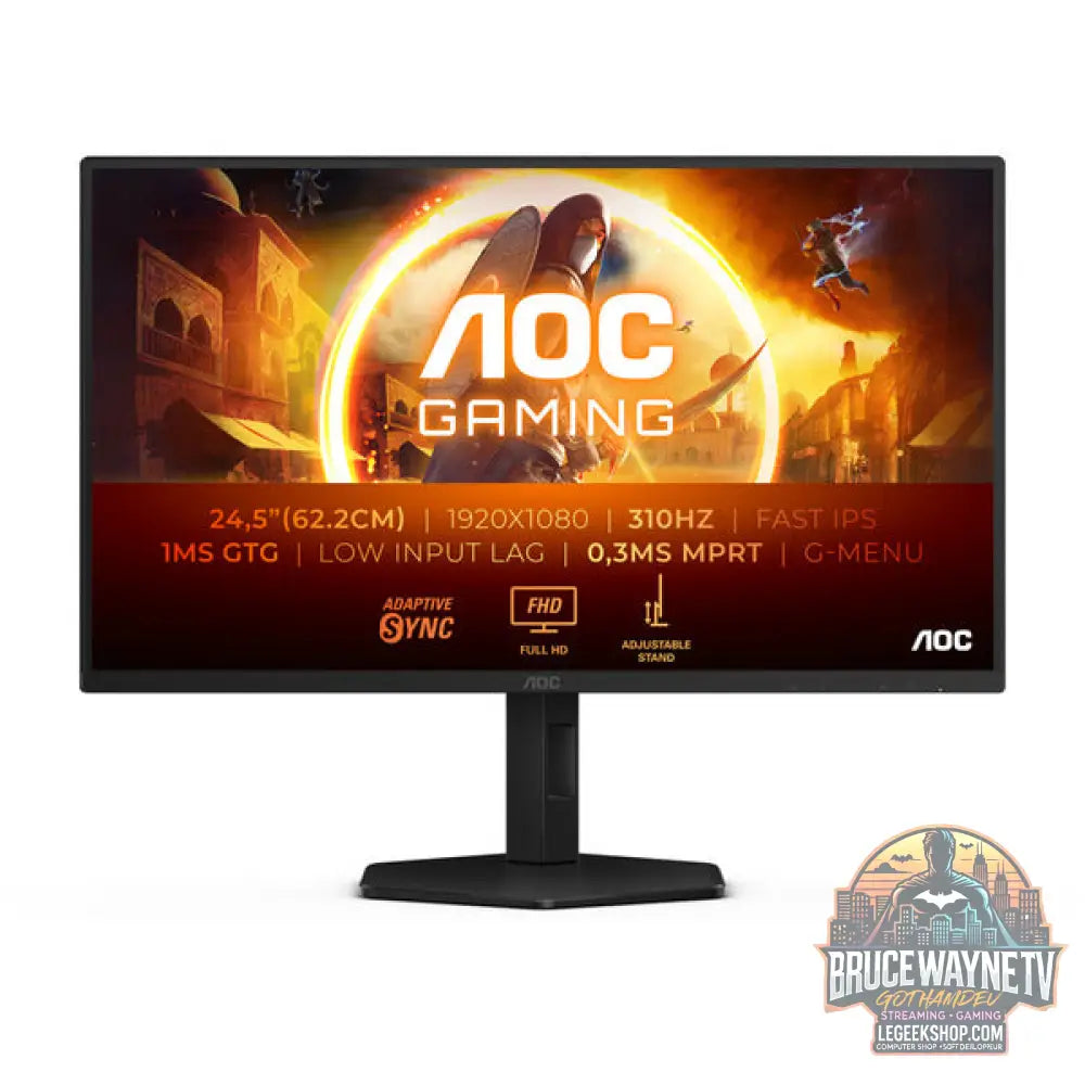 AOC 25G4SXU 24,5" Full HD IPS 310 Hz - AOC - vue 2
