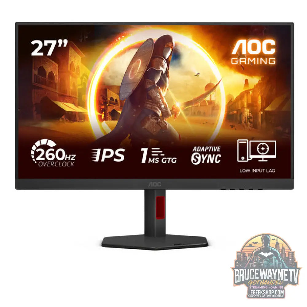 AOC 27G4ZRE 27" Full HD IPS 240 Hz - AOC - vue 2