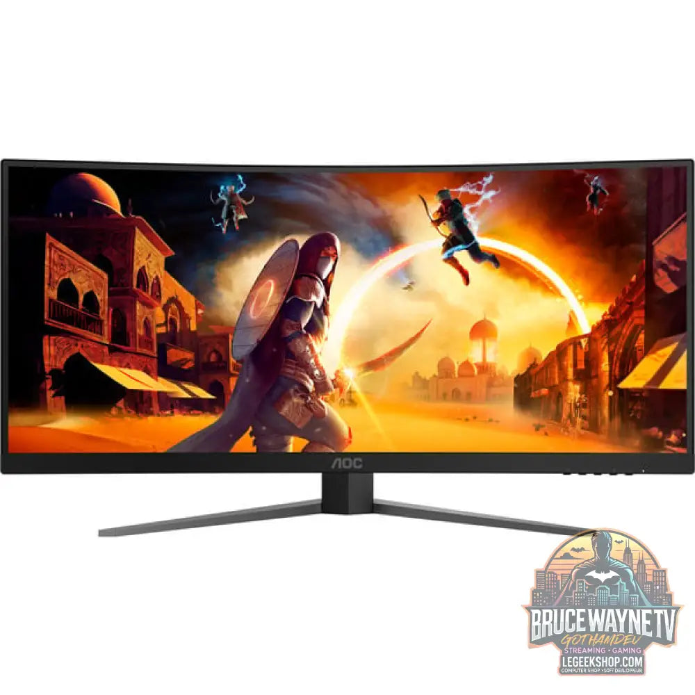 AOC CU34G4Z 34" QHD/WQHD VA 240 Hz - AOC - vue 3