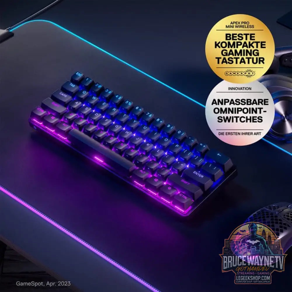 Apex Pro Mini Wireless - SteelSeries - vue 2