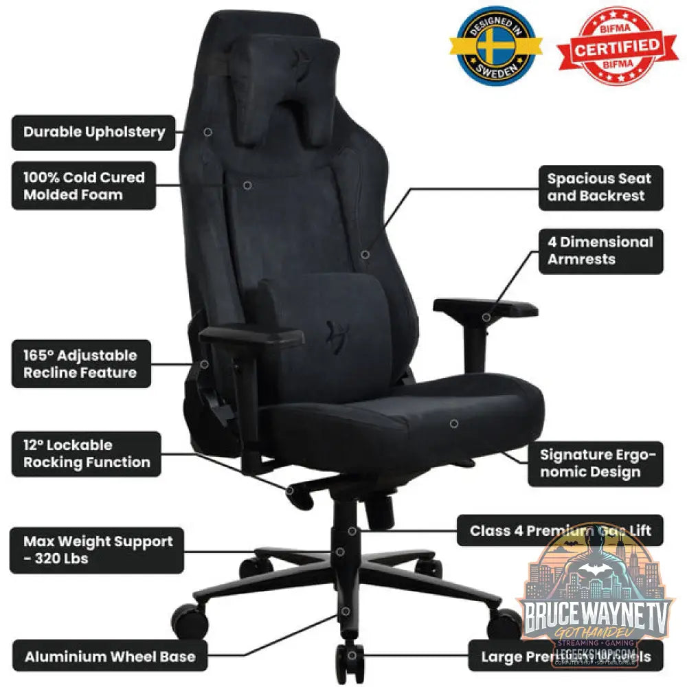 Arozzi Vernazza Supersoft XL, chaise gaming - Arozzi - vue 6