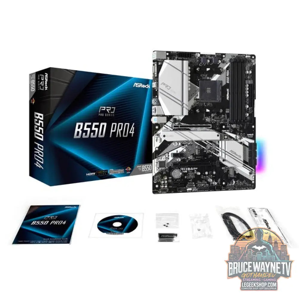 ASRock B550 Pro4, carte mère - ASRock - vue 7