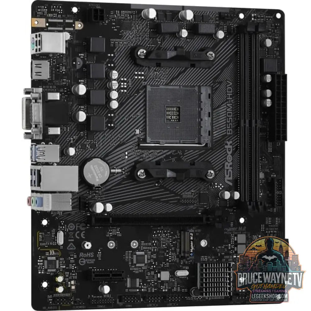 ASRock B550M-HDV, carte mère - ASRock - vue 2