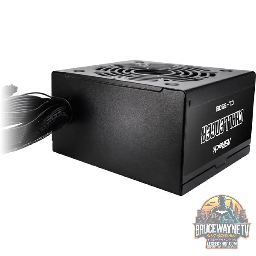 ASRock Challenger CL-550B 550W, alimentation PC - ASRock - vue 5