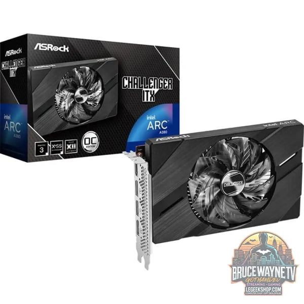 ASRock Intel Arc A380 Challenger ITX 6GB OC, carte graphique - ASRock
