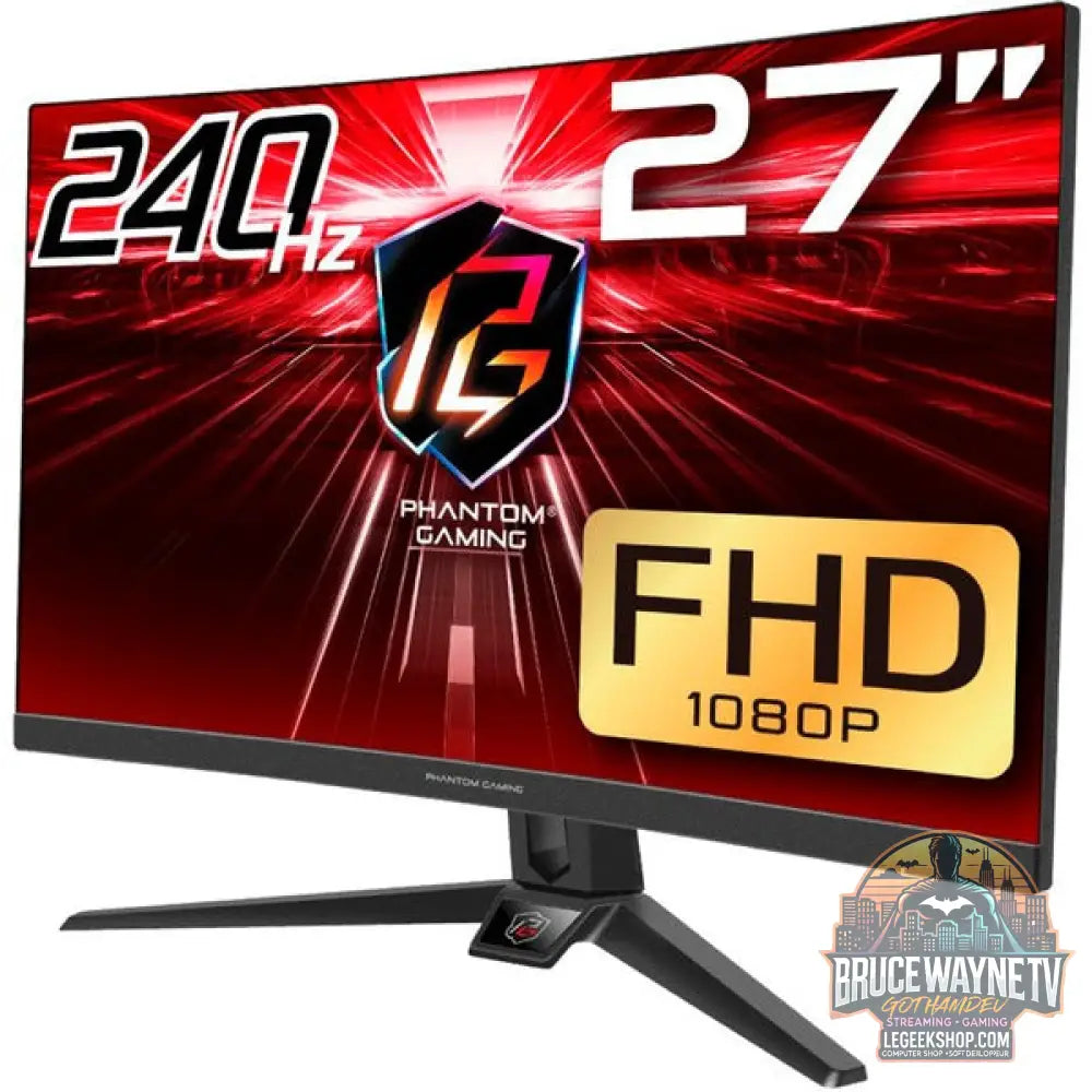 ASRock PG27F15RS1A 27" Full HD VA 240 Hz - ASRock - vue 3