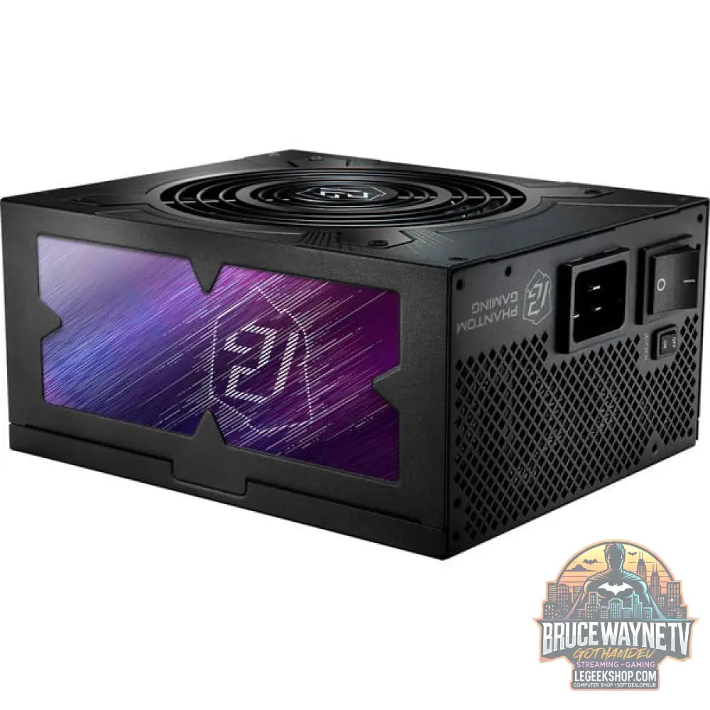 ASRock ASRock Phatom Gaming PG-1600G 1600W Gold, alimentation PC - ASRock - vue 3