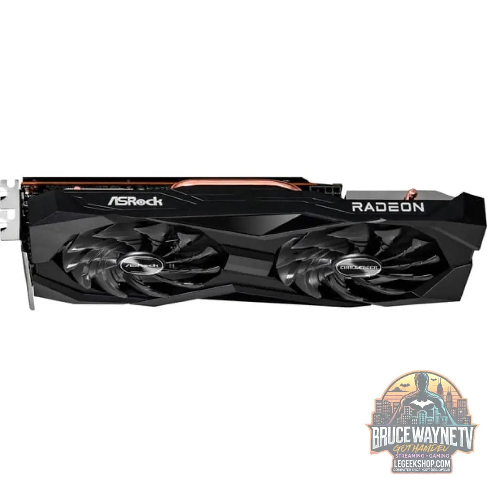 ASRock Radeon RX 7600 Challenger 8GB OC, carte graphique RDNA 3, GDDR6, 3x DisplayPort, 1x HDMI 2.1 - ASRock - vue 4