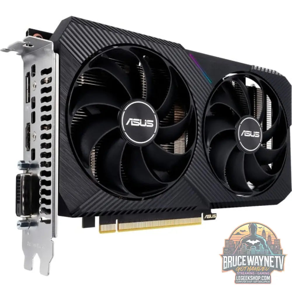 ASUS GeForce RTX 3050 DUAL OC V2, carte graphique Lite Hash Rate, 1x DisplayPort, 1x HDMI 2.1, DVI-D - ASUS - vue 8