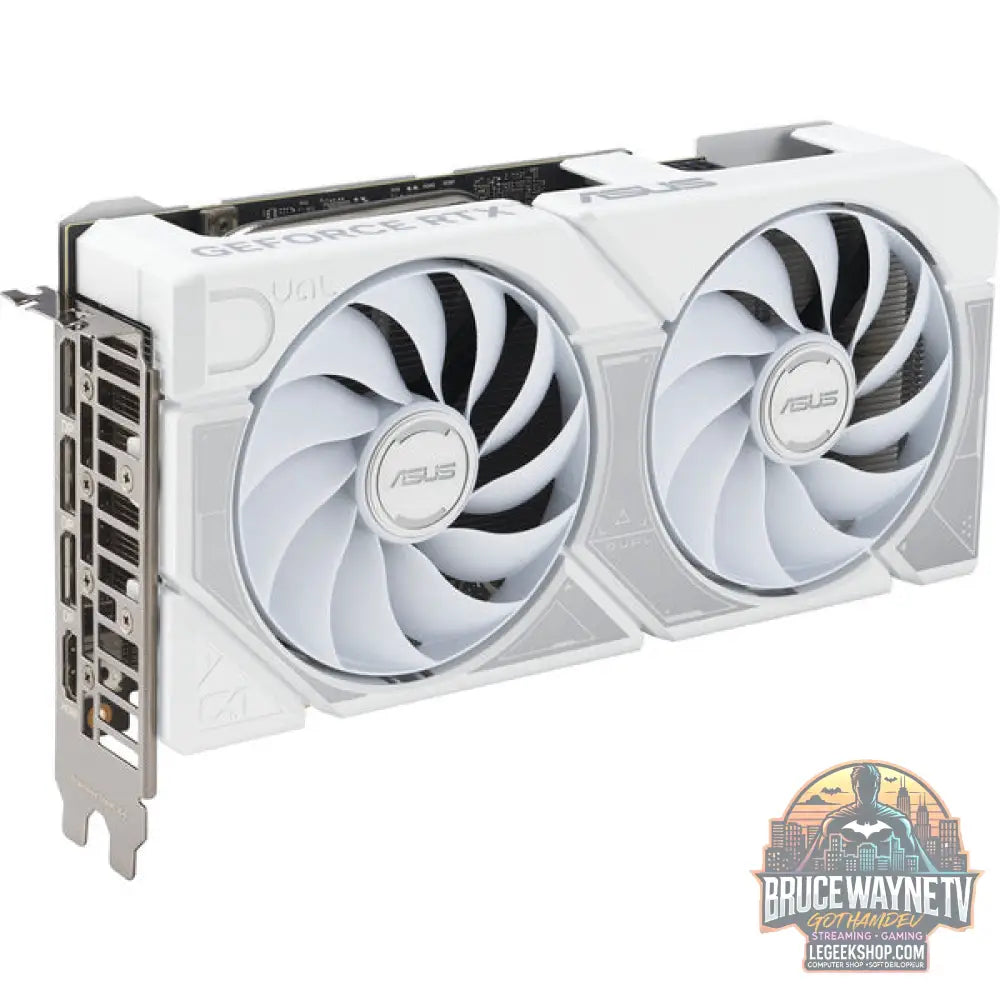 ASUS GeForce RTX 5060 Ti DUAL OC 8GB WHITE, carte graphique - ASUS - vue 3