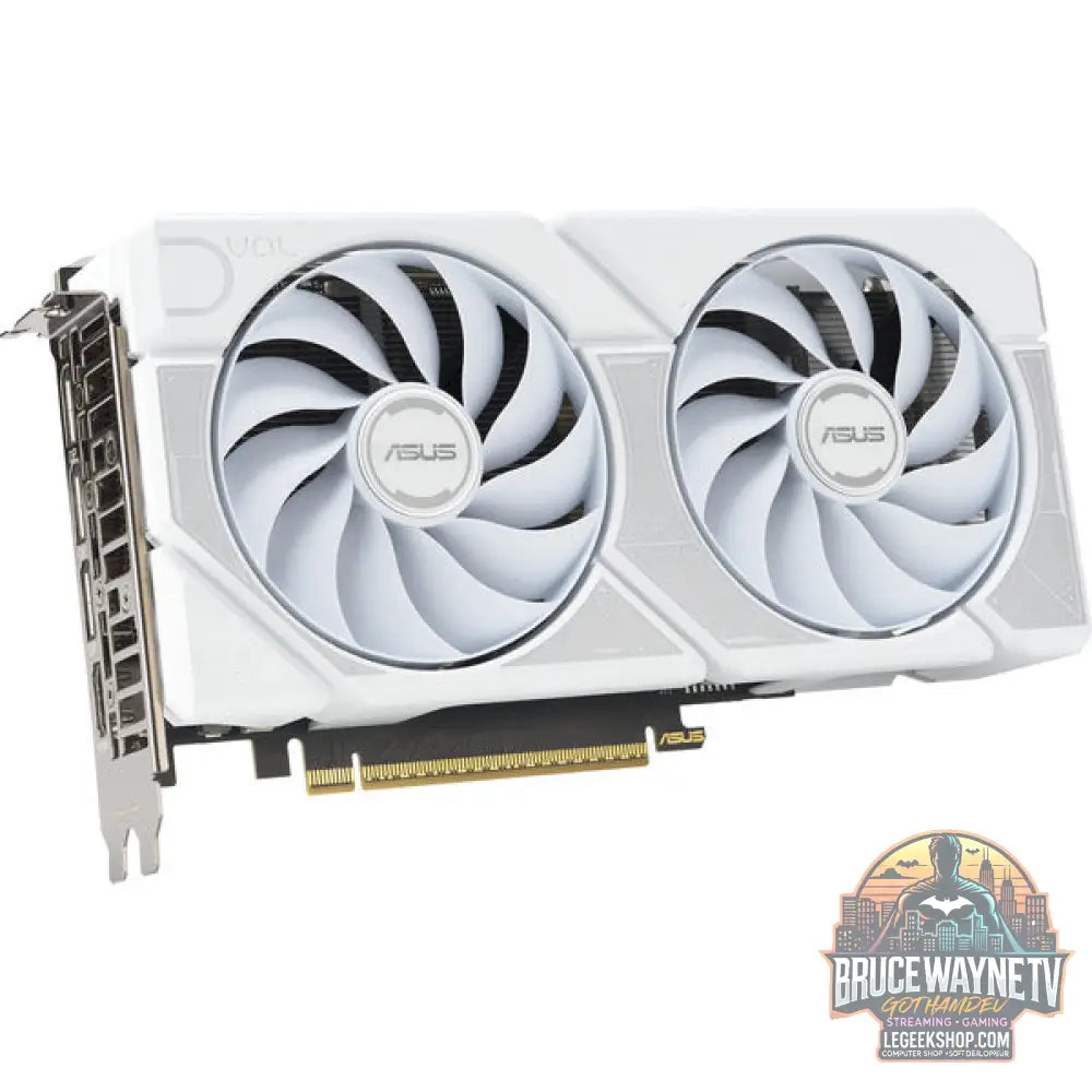 ASUS GeForce RTX 5060 Ti DUAL OC 8GB WHITE, carte graphique - ASUS - vue 5