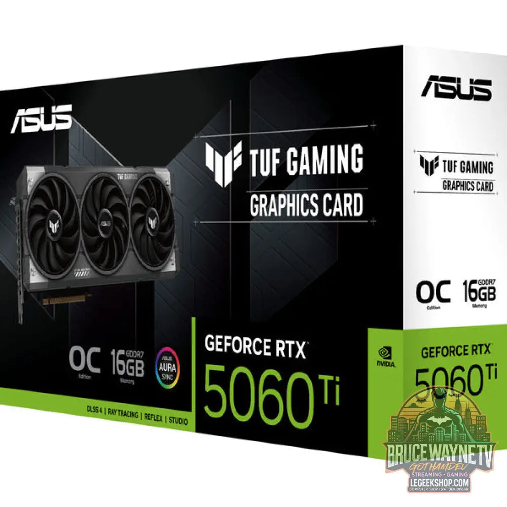 ASUS GeForce RTX 5060 Ti TUF GAMING OC 16GB, carte graphique - ASUS - vue 10