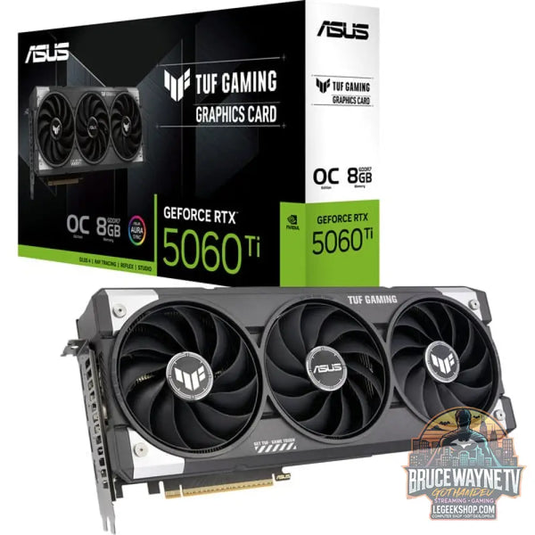 ASUS GeForce RTX 5060 Ti TUF GAMING OC 8GB, carte graphique - ASUS